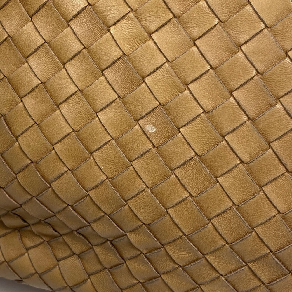 Bottega Veneta Intrecciato Handbag, Braided Leather, Beige, Women's - Picture 5 of 14